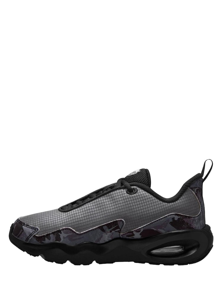 Nike Black/Grey Camo Youth Air Max Nova Camo Trainers - Image 2 of 4