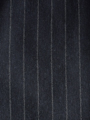Navy Tailored Fit Stripe With Wool Suit Jacket - Image 8 of 9