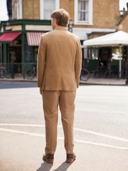 Stone Tailored Fit Corduroy Suit Jacket - Image 5 of 11
