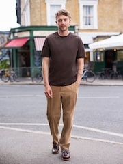 Stone Tailored Fit Corduroy Suit Trousers - Image 1 of 4
