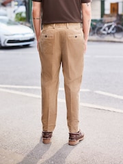 Stone Tailored Fit Corduroy Suit Trousers - Image 3 of 4