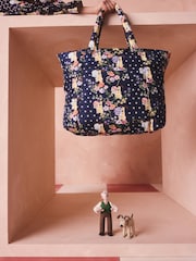 Cath Kidston Navy Wallace and Gromit Padded Tote Bag - Image 2 of 7