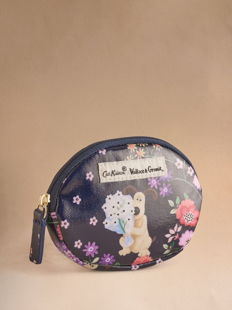 Cath Kidston Wallace ja Gromit soikea kolikkokukkaro - Kuva 1 / 5 Cath Kidston Wallace ja Gromit soikea kolikkokukkaro - Kuva 1 / 5