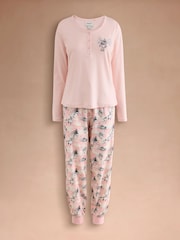 Cath Kidston Pink Wallace and Gromit Long Sleeve Pyjamas Set - Image 2 of 6