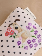 Cath Kidston Ecru Spot Wallace and Gromit Zipped Purse - Image 2 of 3