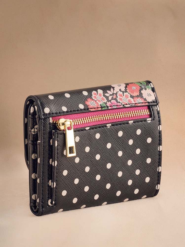 Cath Kidston Black Spot Wallace and Gromit Foldover Wallet - Image 2 of 6 Cath Kidston Black Spot Wallace and Gromit Foldover Wallet - Image 2 of 6