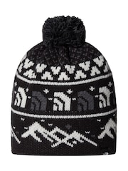The North Face Black Cabin Ski Tuke Pom Beanie - Image 1 of 3