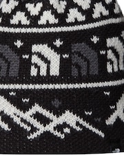 The North Face Black Cabin Ski Tuke Pom Beanie - Image 2 of 3
