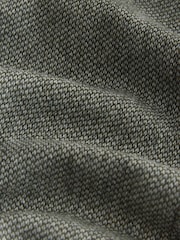Boja žalfije Zeleno - Regular Fit Nova Fides Italian Wool Blend Trimmed Textured Suit Trousers - Slika 10 od 10
