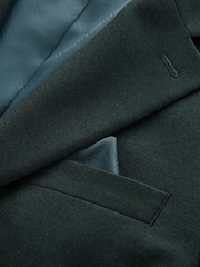 Vert - Tailored Fit Flannel Suit Jacket - Image 5 de 6