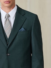 Vert - Tailored Fit Flannel Suit Trousers - Image 6 de 7