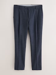 Marinen - Smal passform  - Wool Blend Flannel Suit Trousers - Bilde 4 av 8
