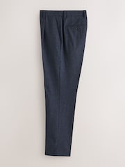 Marinen - Smal passform  - Wool Blend Flannel Suit Trousers - Bilde 5 av 8