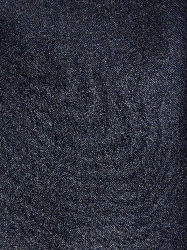 Marinen - Smal passform  - Wool Blend Flannel Suit Trousers - Bilde 8 av 8