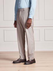 Neutral Signature Slim Fit Zignone Italian Wool Cashmere Flannel Suit Trousers - Image 1 of 4