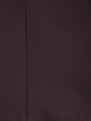 Burgundy Red Slim Fit Satin Lapel Insert Tuxedo Suit Jacket - Image 12 of 12