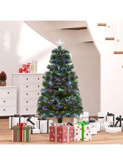 Homcom Green 4ft Artificial Christmas Tree Tall Design - Image 5 of 6
