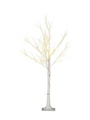 Homcom Green 7ft Slim Artificial Christmas Tree With Pinecones - Image 2 of 6