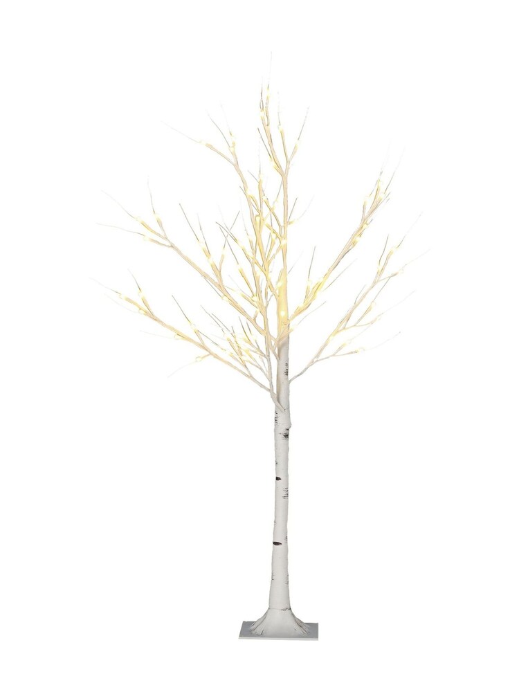 Homcom Green 7ft Slim Artificial Christmas Tree With Pinecones - Image 2 of 6