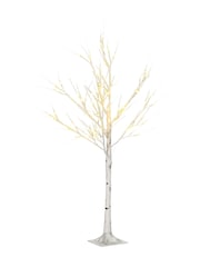 Homcom Green 7ft Slim Artificial Christmas Tree With Pinecones - Image 3 of 6