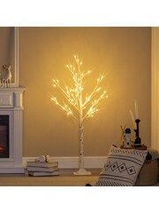 Homcom Green 7ft Slim Artificial Christmas Tree With Pinecones - Image 6 of 6