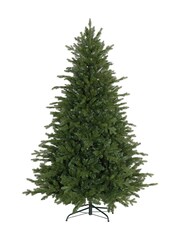 Homcom Green 7ft Artificial Christmas Tree With Metal Base And Hinged Branches - Image 5 of 6