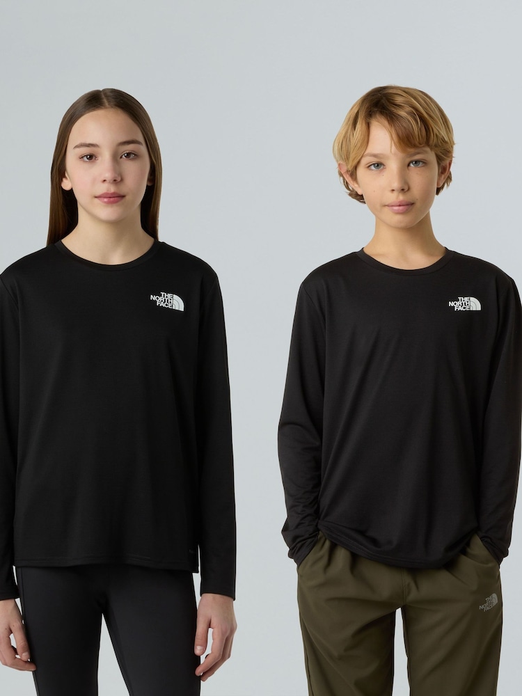 The North Face Black 24/7 Long Sleeve Tech T-Shirt - Image 1 of 6