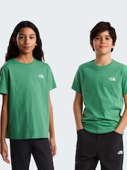 Зеленый - The North Face Teen Evolution Simple Dome T-Shirt - Изображение 1 5