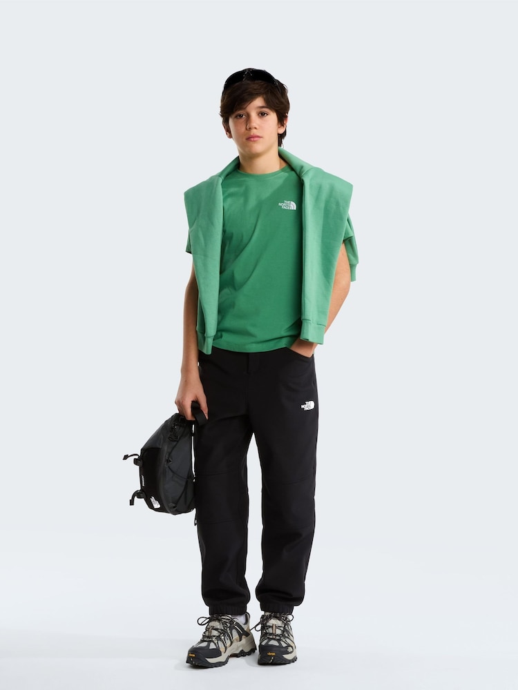 Зеленый - The North Face Teen Evolution Simple Dome T-Shirt - Изображение 2 5