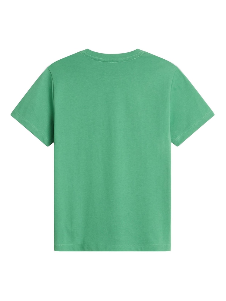 Зеленый - The North Face Teen Evolution Simple Dome T-Shirt - Изображение 5 5