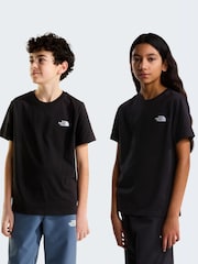 Crno - The North Face Tinejdžerski Evolution Simple Dome majica kratkih rukava - Slika 1 od 5
