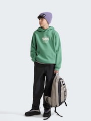 The North Face Green Teen Track Relaxed Graphic Hoodie - Image 2 of 5