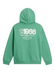 The North Face Green Teen Track Relaxed Graphic Hoodie - Image 5 of 5