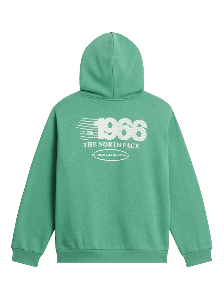 The North Face Green Teen Track Relaxed Graphic Hoodie - Image 5 of 5