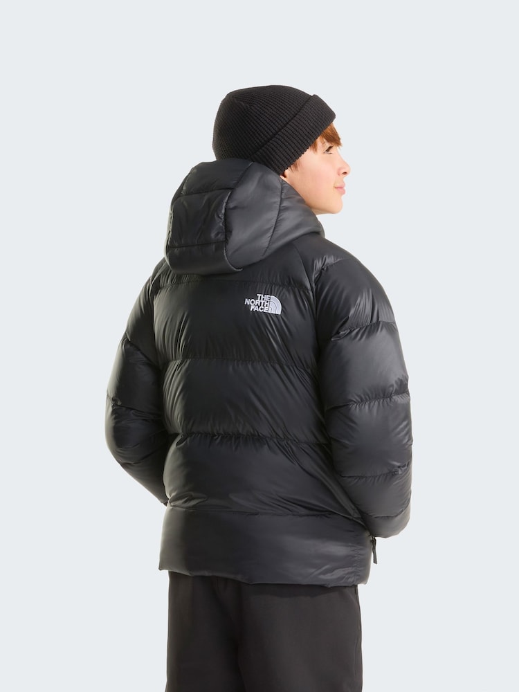 The North Face Black Boys Hydrenalite Down Hooded Puffer Jacket - Image 2 of 6 The North Face Black Boys Hydrenalite Down Hooded Puffer Jacket - Image 2 of 6