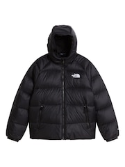 The North Face Black Boys Hydrenalite Down Hooded Puffer Jacket - Image 5 of 6