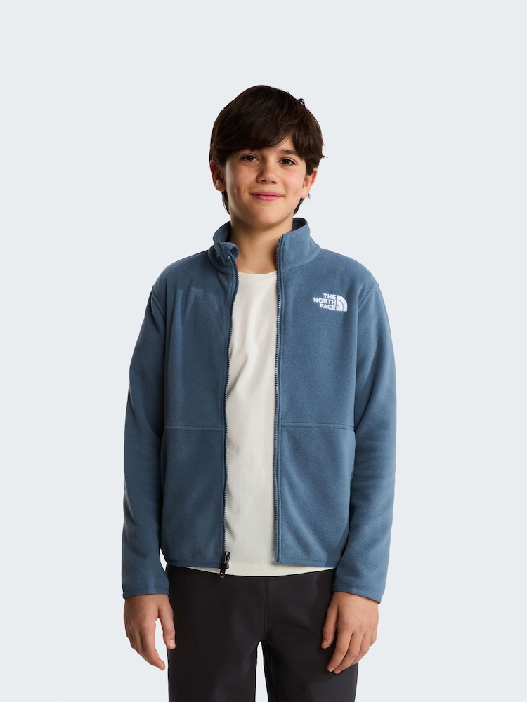 The North Face Blue Glacier Full Zip Fleece - Image 1 of 6 The North Face Blue Glacier Full Zip Fleece - Image 1 of 6