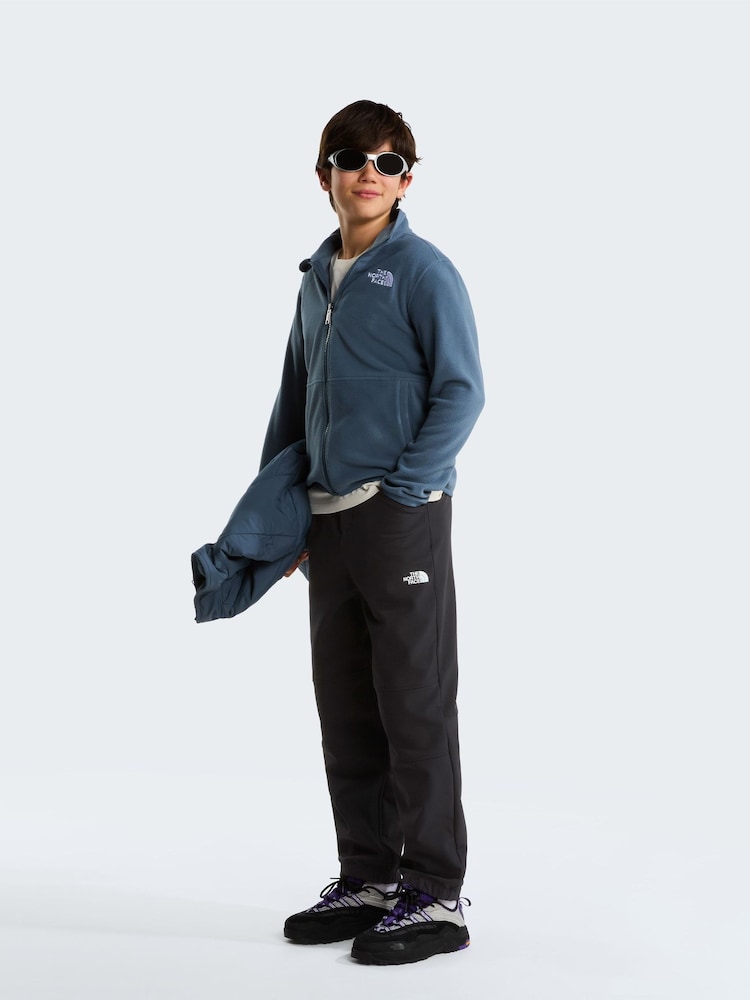 The North Face Blue Glacier Full Zip Fleece - Image 2 of 6 The North Face Blue Glacier Full Zip Fleece - Image 2 of 6
