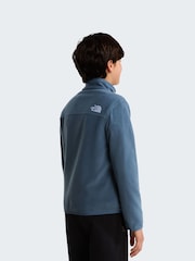 The North Face Blue Glacier Full Zip Fleece - Image 3 of 6