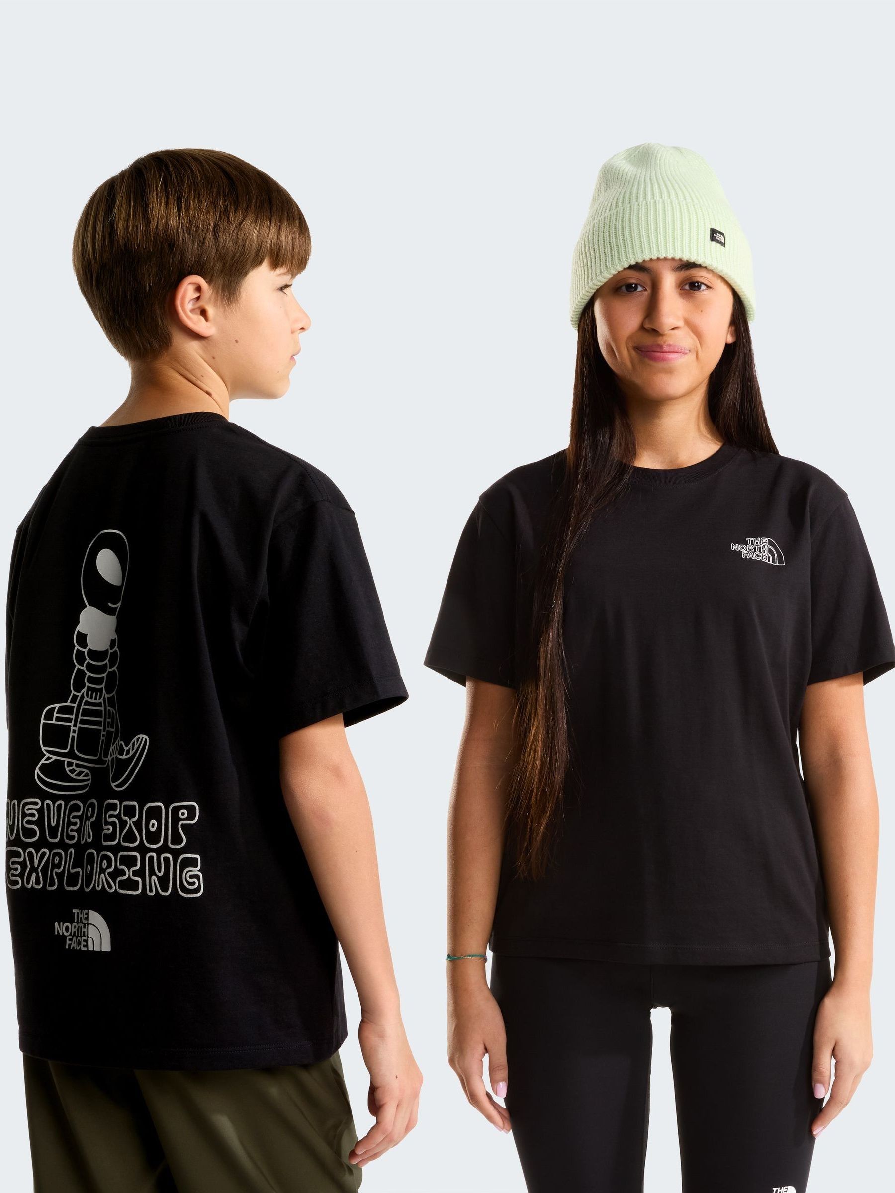 Comprar Preto - The North Face Teen Alien Back Graphic T-Shirt