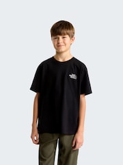 The North Face Black Teen Alien Back Graphic T-Shirt - Image 2 of 5