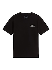The North Face Black Teen Alien Back Graphic T-Shirt - Image 4 of 5