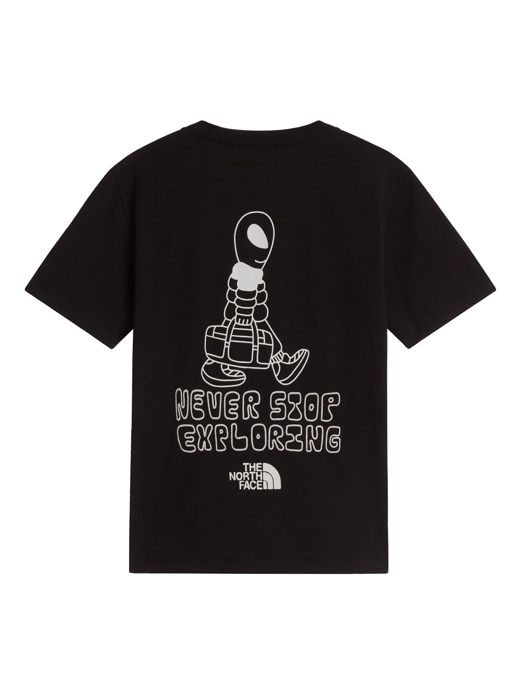 Comprar Preto - The North Face Teen Alien Back Graphic T-Shirt