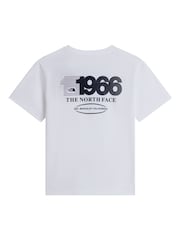 The North Face White Teen Track Relaxed Graphic T-Shirt - Image 5 of 5