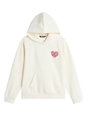 The North Face White Teen Proud Graphic Logo Relaced Hoodie - Image 4 of 5