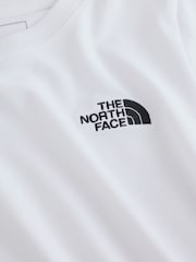Biały - The North Face Teen Evolution Simple Dome T-Shirt - Obraz 6 z 7