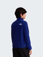 The North Face Light Blue Glacier Full Zip Fleece - Image 3 of 5