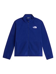 The North Face Light Blue Glacier Full Zip Fleece - Image 4 of 5
