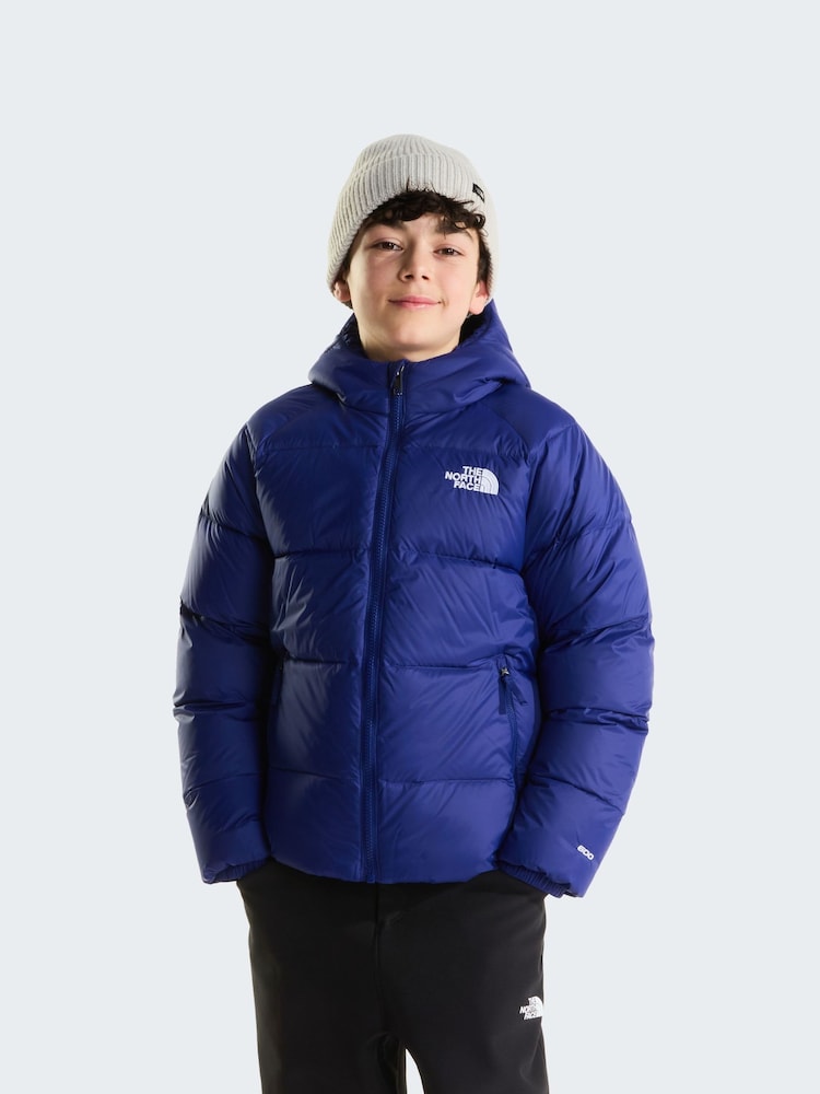 The North Face Blue Boys Hydrenalite Down Hooded Puffer Jacket - Image 1 of 6 The North Face Blue Boys Hydrenalite Down Hooded Puffer Jacket - Image 1 of 6