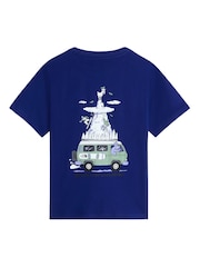 The North Face Blue Teen Outdoor Back Graphic T-Shirt - Image 1 of 5